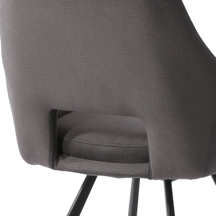 Larkin Grey Upholstered Accent Dining Chair