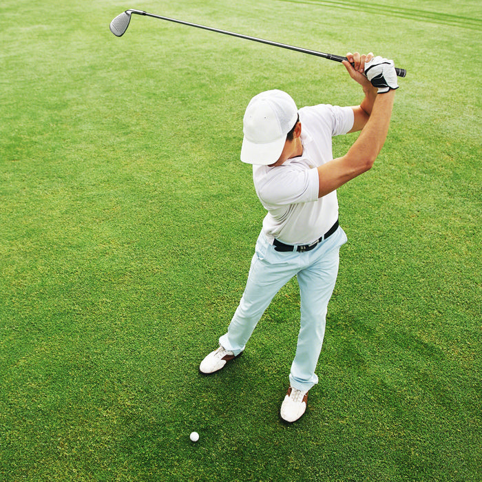 Costway 9 Pcs Men's Complete Golf Club Set Right Handed With 460cc Alloy Driver Irons Navy