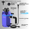 BrightDIAMOND 1HP Quietest Waste Disposer, LED Cabinet Light, Corded & Air Switch, Amethyst - WDD100TA1AM Food Disposer | BrightDIAMOND 1HP Broyeur ultra-silencieux, DEL sous armoire, cordon/interrupteur, Amethyste-WDD100TA1AM