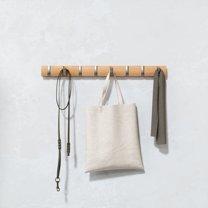 Umbra Flip Wall-Mounted Hooks - Natural