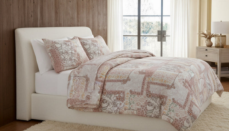 Camille 2-Piece Twin Reversible Comforter Set