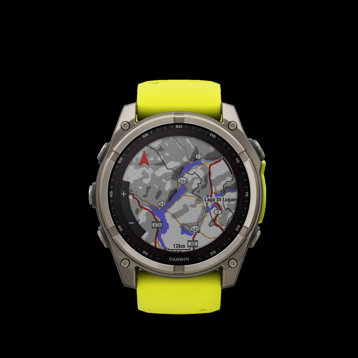 Garmin Fēnix 8 Solar Sapphire Smartwatch 51mm - Gps, Compass, Gyroscope And Barometric Altimeter 