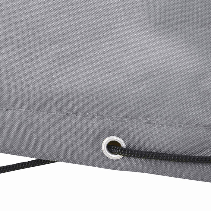Outsunny 97\" X 65\" X 26\" Outdoor Patio Furniture Cover, Waterproof, Grey
