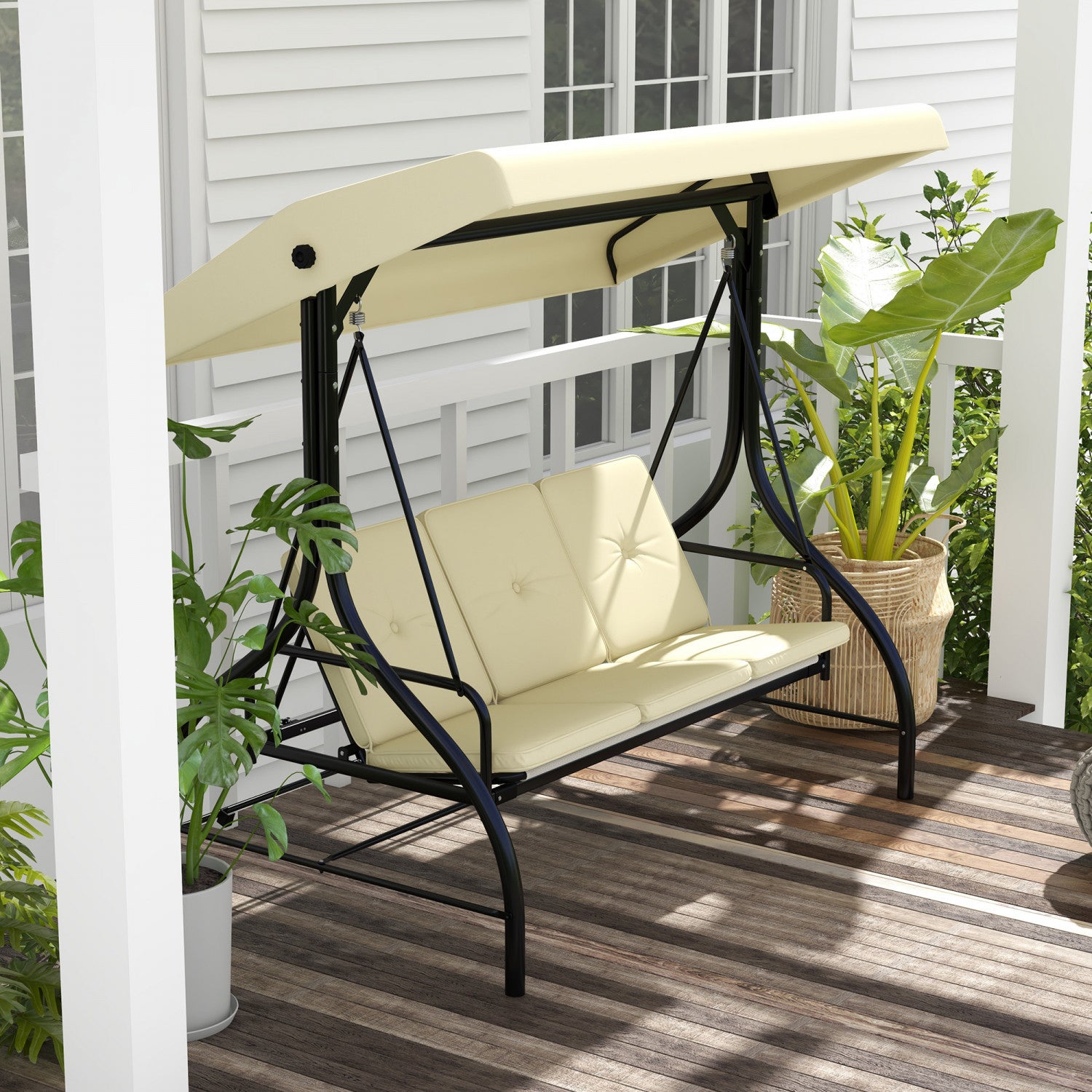 Hampton Bay Hammock Canopy Replacement Patio Canopy Swing Cover