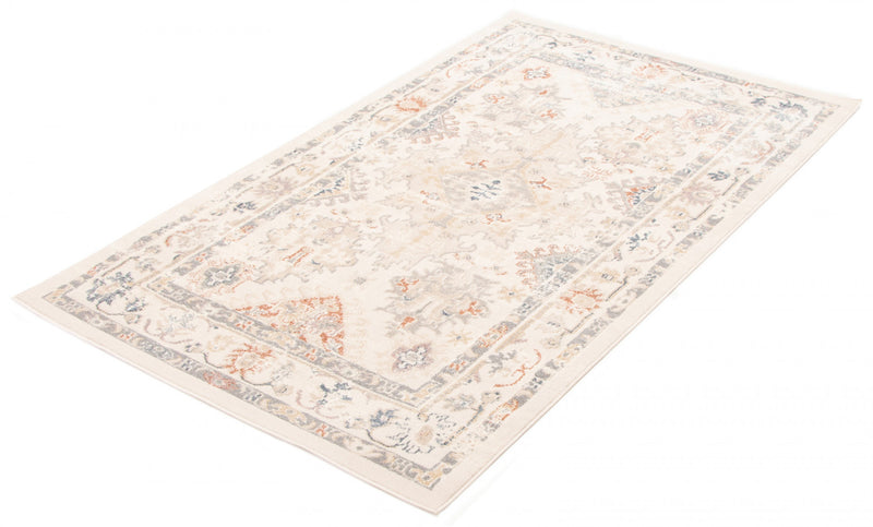 Rococo Ivory Area Rug - 5'0\" X 8'0\"  