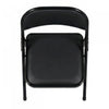 TygerClaw Comfortable Padded Event Chairs with Reinforced Steel Support 4 pack Patio Seat|TygerClaw Chaises d'Evenement Confortables et Rembourrees avec Support en Acier Renforce (Lot de 4)