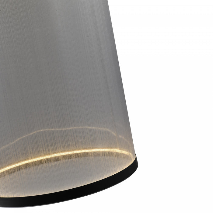 Cora Integrated Led Chandelier, Silver