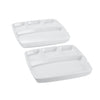 Salton Fondue Plates - Set of 2 Counter-top Product|Salton assiettes a fondue/hors-d’oeuvre - ensemble de 2