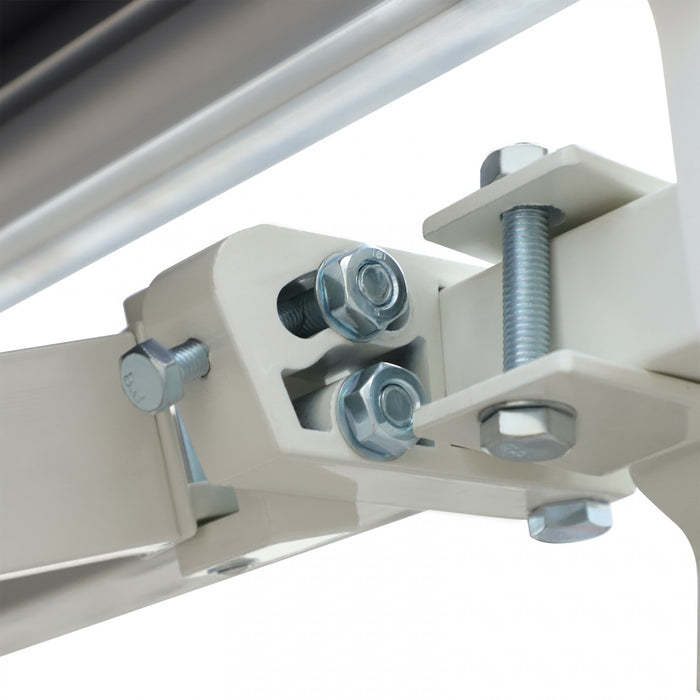 Outsunny 10' X 8' Manual Retractable Awning Shelter W/ Crank, Grey