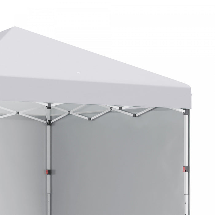 Outsunny 10' X 10' Pop Up Canopy Tent With Removable Sidewalls Carry Bag