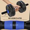 Soozier Adjustable Dumbbell Set, 3 in 1 Weights Set for Home Gym, 33lb