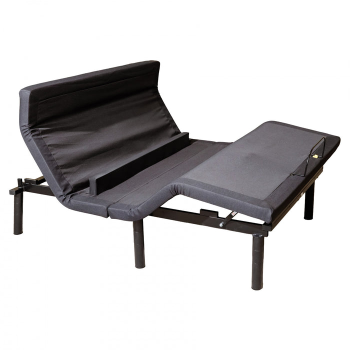 Everly Massage Adjustable Bed Base with USBs and Wireless Remote - Queen