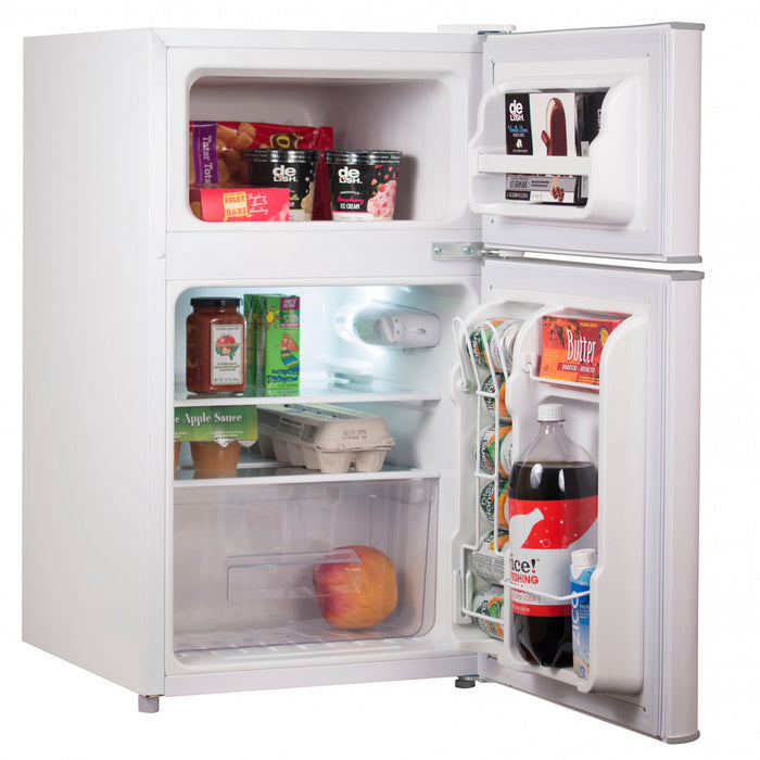 BCRK Series BLACK+DECKER 3.1 Cu. Ft. Compact Two Door Refrigerator, BCRDK32W