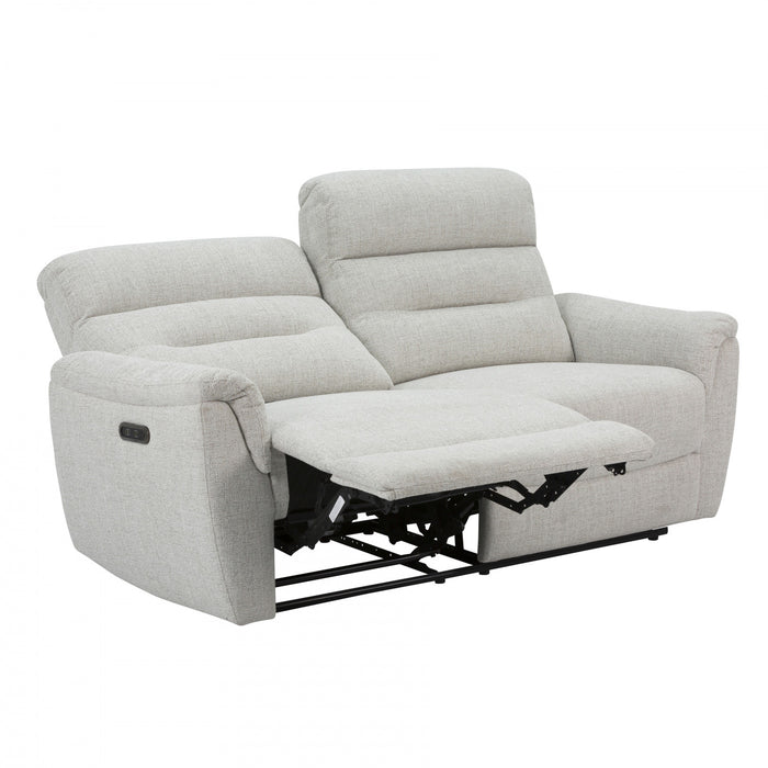 Marsden 76 in. Upholstered Power Reclining Sofa - Beige