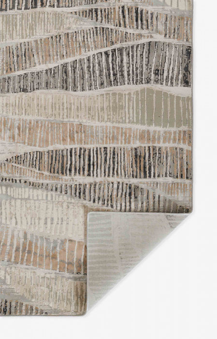 Briar Contemporary 2'2\" x 7'7\" Runner Rug in Grey Indoor Area Rug