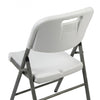 TygerClaw Heavy Duty Commercial Grade Folding Chairs 4 Pack Patio Seat|TygerClaw Chaises Pliantes Robustes de Qualite Commerciale (Lot de 4)