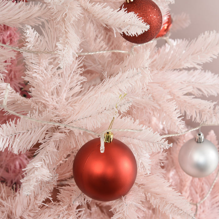 Homcom 6ft Artificial Christmas Tree With 800 Tips