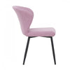 Adaline Pink Accent Dining Chair (Set of 2) | Chaise d'appoint de salle a manger Adaline rose (ens. de 2)