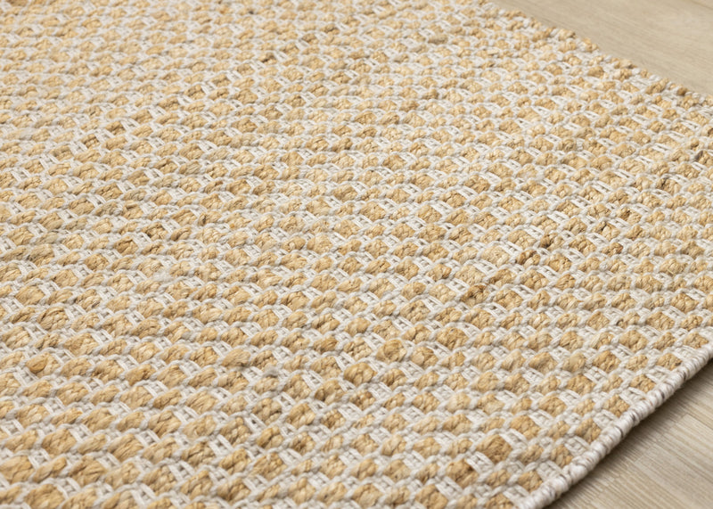 Jute Natural Handmade Light Oak Area Rug - 7'10 x 10'6\"