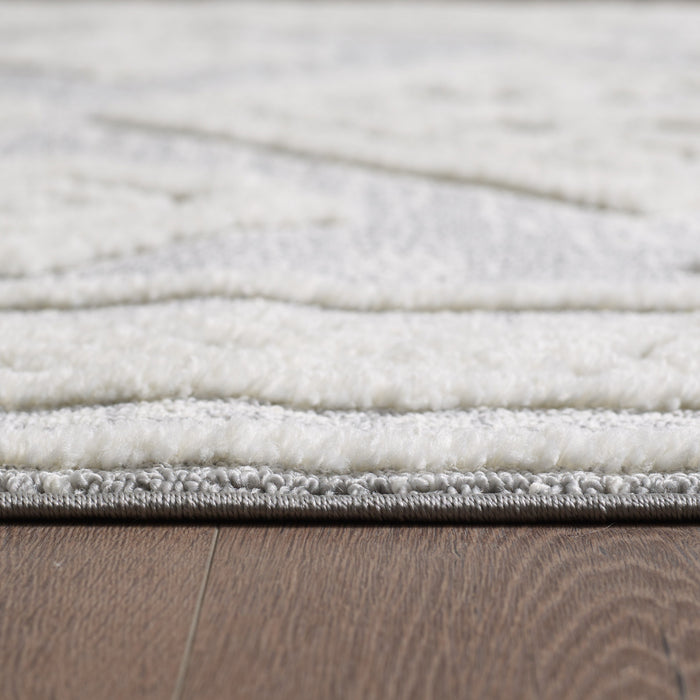 Quinto Westerner Shag Area Rug - 6'3\" x 9'