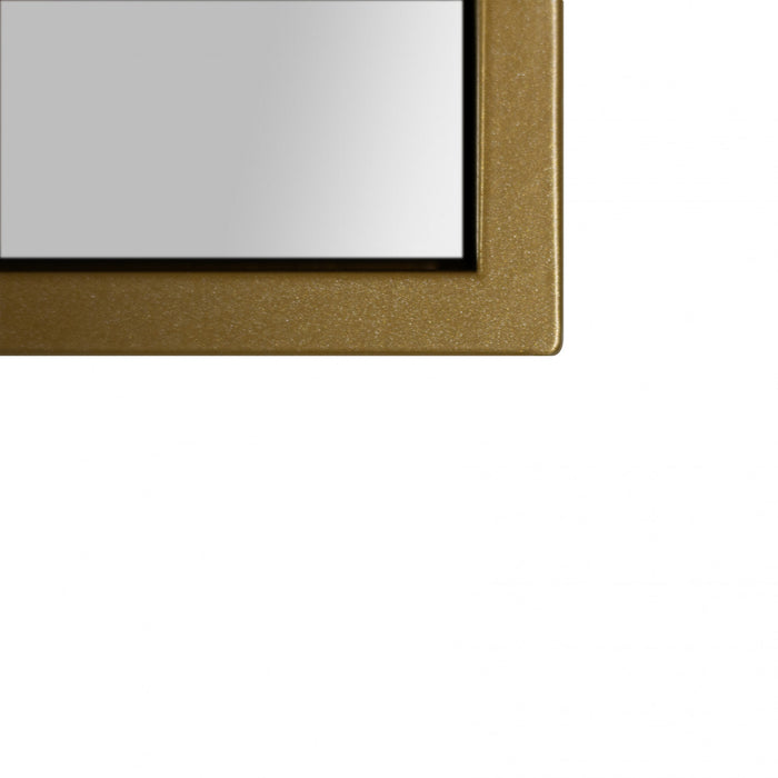 Border Gold 32\" Mirror
