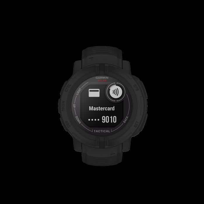 Garmin Instinct® 2 Solar Tactical Edition Gps Smartwatch - Hiking With Multi-gnss Support - Black