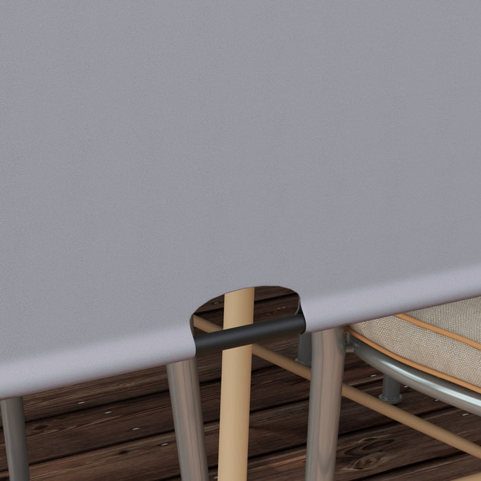 Outsunny 10' X 12' Retractable Pergola Canopy For Backyard, Garden, Grey