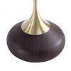 Patchin Modern End Table in Brown and Gold - Set of 2 | Table d’appoint Patchin moderne en brun et or – Lot de 2