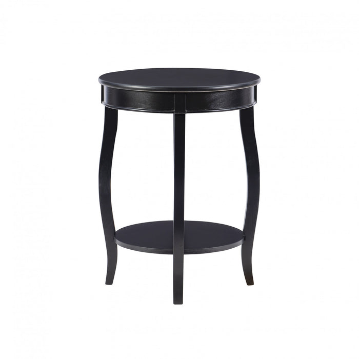 Rainbow Chairside Table - Black