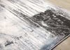 Hadley Grey Taupe Blue Distressed Design Rug, 5'3" x 7'7" Indoor Area Rug | Tapis Hadley au design decolore bleu gris taupe, 5'3" x 7'7"