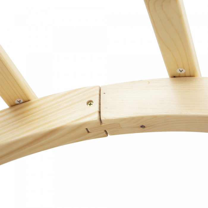 Outsunny Garden Bench With Arch Wooden Bench