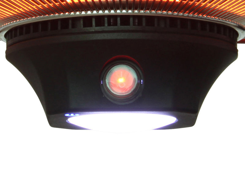 Energ+ Infrared Electric Hanging Patio Heater - HEA-21288 LED-BLK