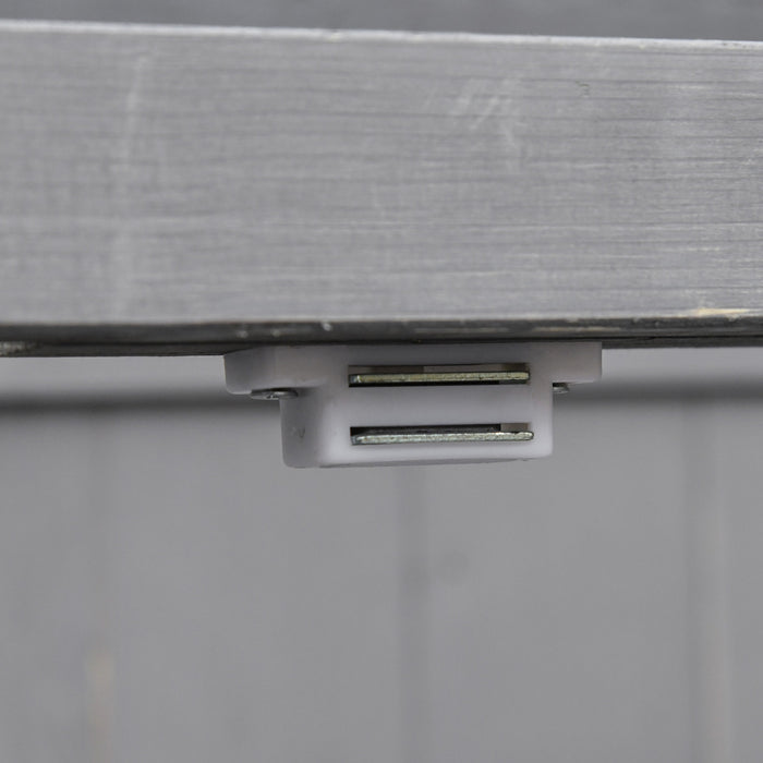 Outsunny Wooden Garden Storage Shed With Hinged Roof And 2-tier Shelves, Outdoor Tool Storage Shed Kit With Double Doors, 29.1\" X 16.9\" X 34.6\", Dark Grey