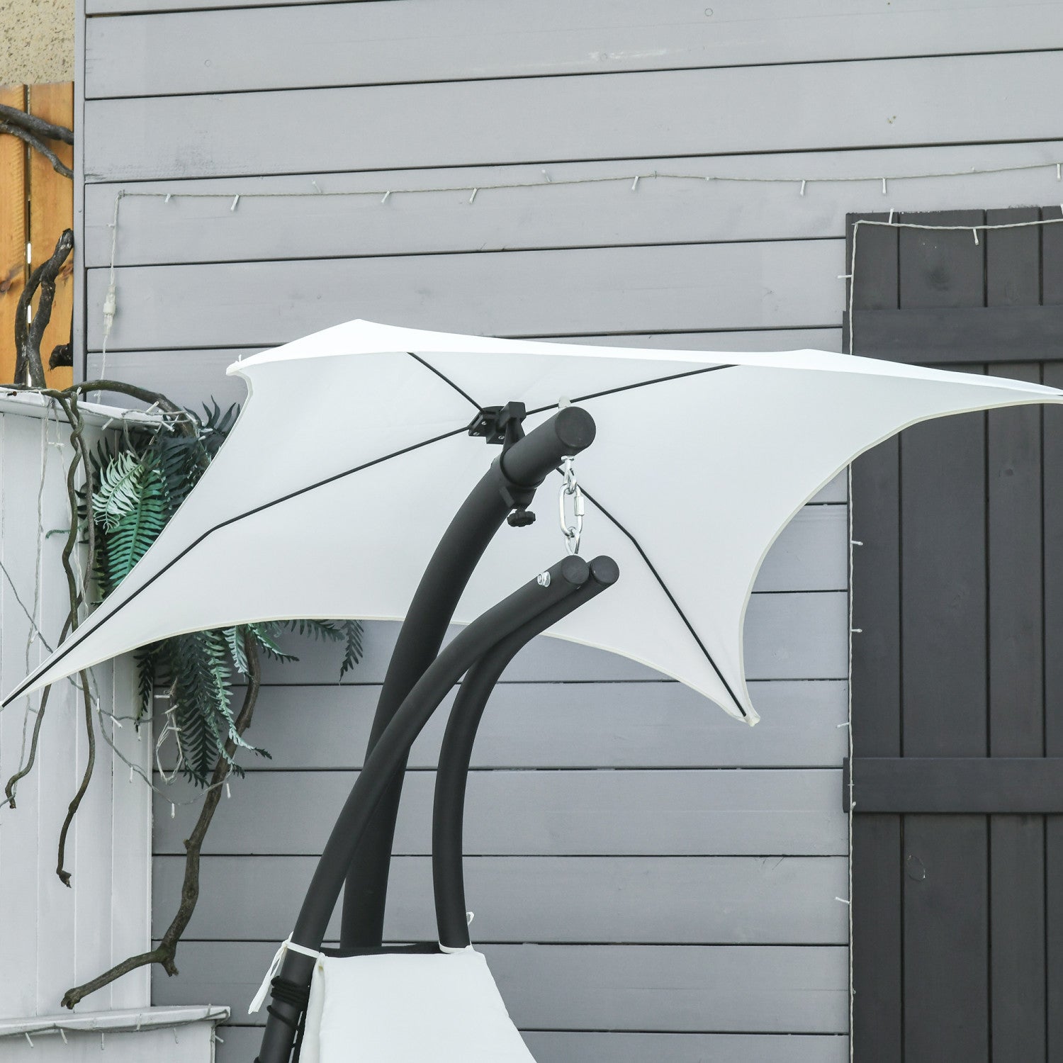 Bedroom Chair Sunnydaze Floating Chaise Lounger, Outdoor Hanging