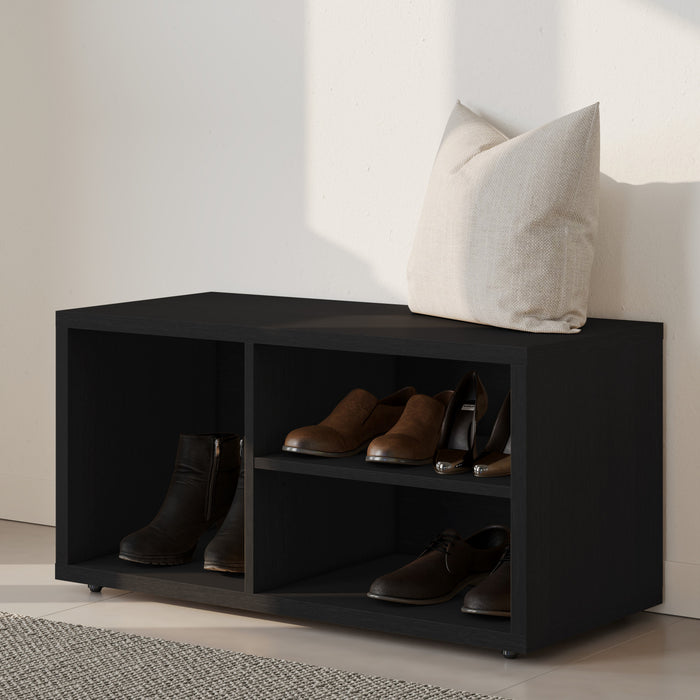 Porto Entryway Shoe Storage Bench Coat Rack
