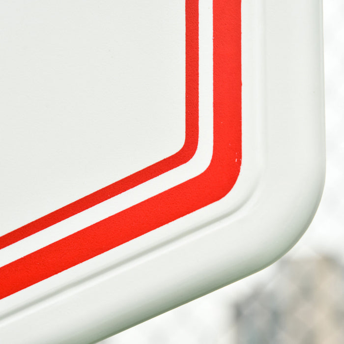 Soozier Adjustable 5.5'-7' Youth Basketball Hoop System