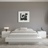 Marconi Platform Bed Frame King Bed | Lit Plateforme Marconi