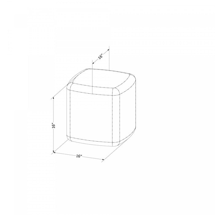 Dalya Outdoor Side Table - White