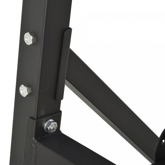 Soozier Power Tower Pull Up Bar Station For Home Gym Training Workout Equipment With Sit Up Bench