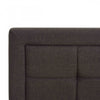 Linden Upholstered Platform Bed with Tufted Headboard - King | Lit plateforme Linden rembourre avec tete de lit capitonnee - Tres grand