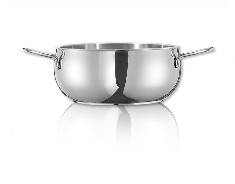 Arimi Luna 12-piece Italian Stainless Steel Cookware Set - Glass Lids