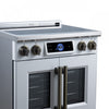 Forno Maximus 30 Inch Induction Range White, 4.32 cu.ft - FFSIN0932-30WHT Electric Range | Cuisiniere a induction Maximus 30 pouces blanche, 4,32 pi³ - FFSIN0932-30WHT
