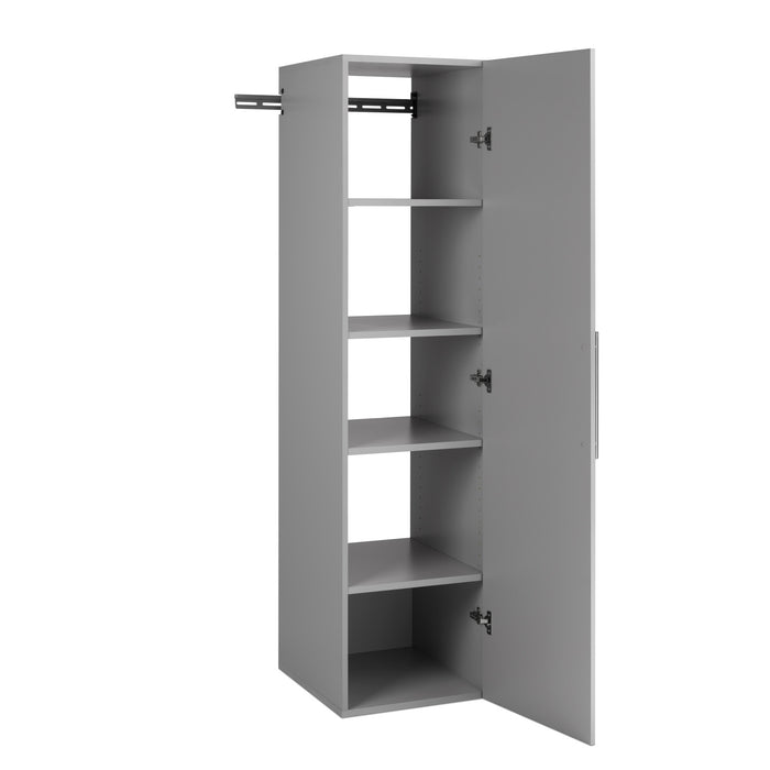 Hangups 18\" Narrow Storage Cabinet - Light Grey