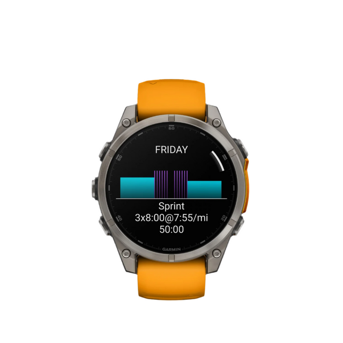Garmin Fēnix 8 Amoled Sapphire Smartwatch 47mm - Gps, Compass, Gyroscope And Barometric Altimeter 