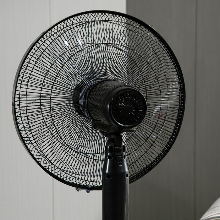 Homcom Pedestal Fan With 3 Modes And 3 Speeds