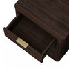 Evelyn Modern 20" Nightstand in Brown (3-Drawer) | Table de nuit moderne Evelyn 20" en brun (3 tiroirs)