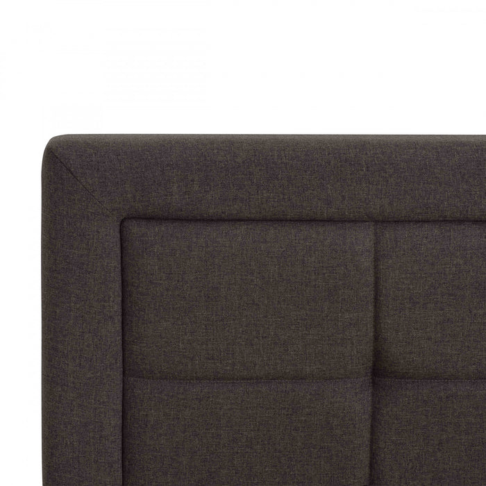 Linden Upholstered Platform Bed with Tufted Headboard - Queen