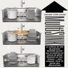 MultiSINK 33 in. Dual Mounted 3-Level Workstation Kitchen Sink, Faucet, Glass Rinser,Stainless Steel- D-WP30 Laundry Combo | Evier poste de travail MultiSINK 33 po, double pose, 3 niveaux, robinet, rince-verre, inox-D-WP30
