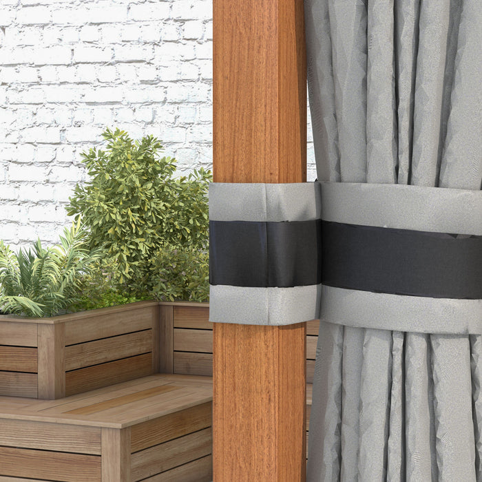 Outsunny 13' X 10' Hardtop Gazebo Outdoor Gazebo Canopy