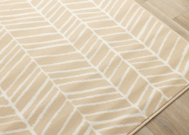Florence Herringbone Patterned Indoor Area Rug - 4'7\" x 6'7\"